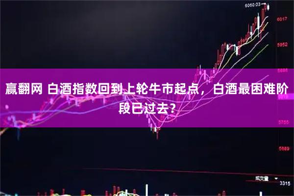 赢翻网 白酒指数回到上轮牛市起点，白酒最困难阶段已过去？